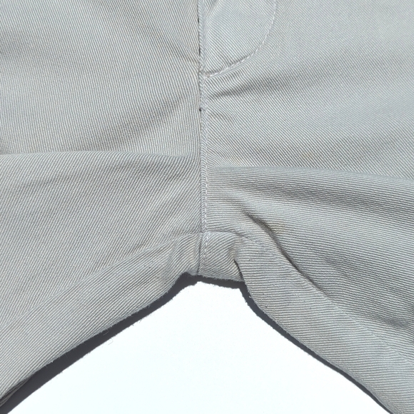 Paige Elson Mid Rise Slim Fit Soft Twill Trouser Jogger Pants Light Gray 27 - Picture 11 of 14
